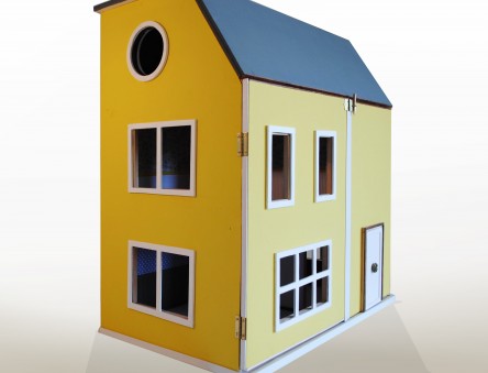 casa de muñecas artesanal